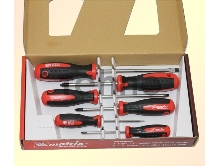 Набор отверток MATRIX 13303  сталь s2 двухкомпонентные рукоятки 6шт