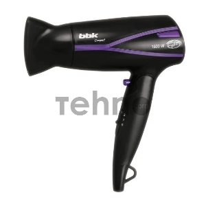 Фен BBK BHD1608i чер/фиол Фен BBK BHD1608i чер/фиол