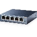 Коммутатор TP-Link SOHO  TL-SG105  5-port Desktop Gigabit Switch, 5 10/100/1000M RJ45 ports, metal case, фото 16