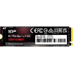 Накопитель SSD Silicon Power PCI-E 4.0 x4 2Tb SP02KGBP44UD9005 M-Series UD90 M.2 2280
