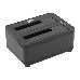 Докстанция 2x2,5""/3,5"" SATAIII AgeStar 3UBT8 (BLACK) USB 3.0, пластик, черная, фото 2