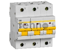Выключатель автоматический IEK ВА47-100МА без теплового расцепителя 3P 25А 10кА D