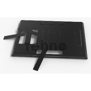 Шкаф телекоммуникационный напольный Hyperline TTB, IP20, 42U, 2055х800х1000 мм (ВхШхГ), дверь: стекло, боковая панель: сплошная, разборный, цвет: чёрн