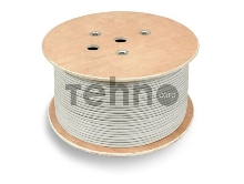 Кабель сетевой Buro UTP 4 пары cat6 solid 0.52мм Cu 305м серый