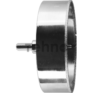 Коронка алмазная ЗУБР 29850-115  ЭКСПЕРТ в сборе по кафелю керамике P60 115мм