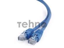 Патч-корд UTP Cablexpert кат.6, 1м, литой, многожильный (синий)