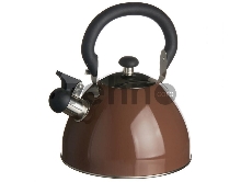Чайник для плиты Катунь КТ-106В, 2,5л. Шоколад, со свистком