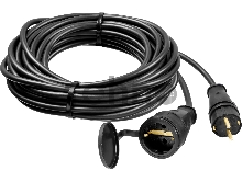 Удлинитель-шнур RC 315, 10 м, 3700 Вт, 1 гнездо, IP44, КГ 3х1,5 мм2, STAYER