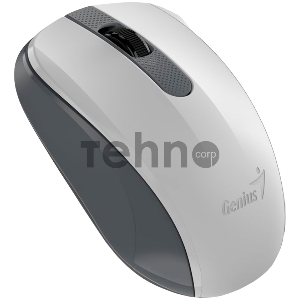 Мышь беспроводная NX-8008S белый/серый,тихая