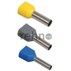 Наконечник-гильза изол. НГИ2 0.75-8 темн.-кр. (уп.100шт) ИЭК UTE10-D75-100