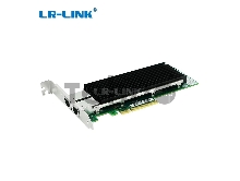 Сетевая карта LR-Link 2 порта 10/100/1000/10G Base-T на чипе Intel X540, LREC9802BT