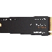Накопитель WD SSD Black SN770 NVMe, 250GB, M.2(22x80mm), NVMe, PCIe 4.0 x4, 3D TLC, R/W 4000/2000MB/s, IOPs 240 000/470 000, TBW 200, DWPD 0.4 (12 мес.), фото 2