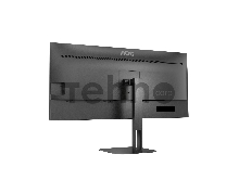 Монитор LCD 34'' 21:9 3440x1440(UWQHD) VA, GLARE, Нет, 100 Гц, 300cd/m2, H178°/V178°, 4000:1, 20M:1, 16,7 миллионов цветов, 4ms, VGA, HDMI, DP, USB-Hub, Height adj, Tilt, Swivel, Speakers, 3Y, Black