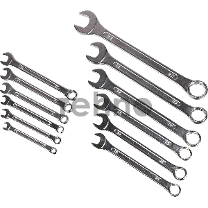 Набор комбинированных ключей 12 шт. 6 - 22 | 73/6/5/8 | ВИХРЬ