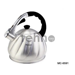 Чайник для плиты Mercury MC-6591 (12) 3,5 л. со свистком