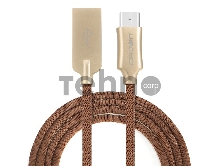 Кабель Crown USB - USB Type-C CMCU-3132C brown