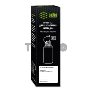 Тонер Cactus CS-RK-CE505A черный туба 120гр. с чипом для принтера HP LJ P2055/P2035/400/M401/M425