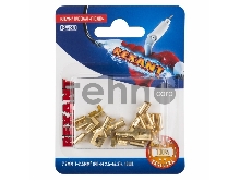 Клемма плоская REXANT, гнездо - 7.7 мм 1-2.5 мм², (РП-м 2.5-(6.3) / DJ623-Е6.3С), в упак. 10 шт.