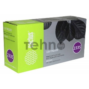 Тонер Картридж Cactus CS-TN2335 черный для Brother DCP L2500/L2520/L2540/L2560 (1200стр.)