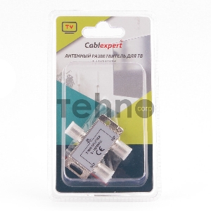 ТВ проф. сплиттер на 2 телевизора, Cablexpert AS-TV-02, 5-1000MHZ ТВ проф. сплиттер на 2 телевизора, Cablexpert AS-TV-02, 5-1000MHZ