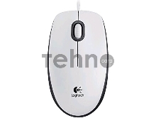 Мышь Logitech M100 - WHITE - USB - EMEA - ARCA CLAMSHELL
