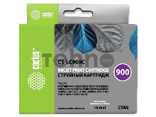 Картридж струйный Cactus CS-LC900C голубой для Brother DCP-110/115/120/MFC-210/215 (16,6ml)
