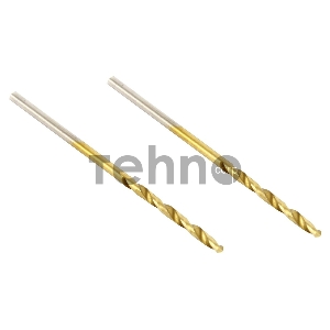 Сверло HAMMER Flex 202-102 DR MT 1,5мм*40/18мм  металл, DIN338, HSS-G, TIN, 2шт.