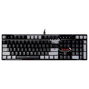 Клавиатура A4Tech Bloody B808N механическая черный/серый USB for gamer LED