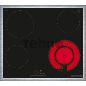 Электрическая варочная панель 60 cm, рама из нержавеющей стали