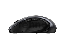 Мышь беспроводная Genius Ergo 8200S Black. Полноразмерная, эргономичная, бесшумная, 5 кнопок. DPI 1200. Сенсор Blue Eye. Частота 2.4 GHz. Цвет: серый металлик