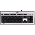 Клавиатура A4 KLS-7MUU серебристый/черный USB slim Multimedia, фото 2
