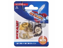 Выключатель для настенного светильника REXANT c деревянным наконечником, золотой, 1 шт.