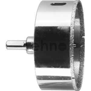 Коронка алмазная ЗУБР 29850-83  ЭКСПЕРТ в сборе по кафелю керамике P60 83мм