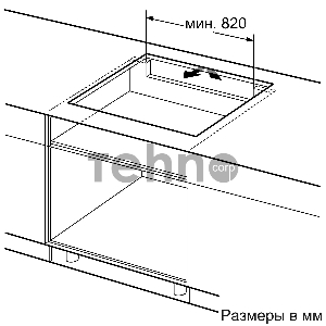 Варочная поверхность Bosch PXX975DC1E черный