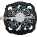 Кулер CPU Aerocool BAS U-3P (универсальный, 110W, 26 dB, 1800 rpm, 120мм, 3pin) RTL, фото 19