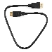 Кабель HDMI Gembird/Cablexpert, 0.5м, v1.4, 19M/19M, черный, позол.разъемы, экран(CC-HDMI4-0.5M), фото 1