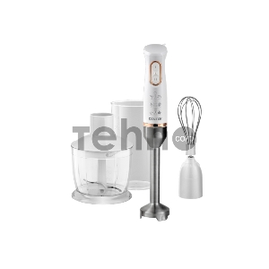 Блендер Centek CT-1347 White 800Вт, турбо режим, DC мотор, стакан 600мл +мерн стакан 600мл