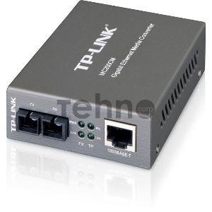Сетевое оборудование TP-Link SMB MC200CM Медиаконвертор 10/100/1000M RJ45 to 1000M multi-mode,Full-duplex,up to 550m,