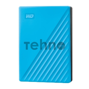 Внешний жесткий диск Western Digital Original USB 3.0 4Tb WDBPKJ0040BBL-WESN My Passport 2.5 голубой