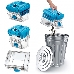 Пылесос THOMAS DryBOX+AquaBOX Parkett / Для сухой уборки, 1700 Вт, белый/синий, фото 3