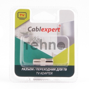 Переходник Cablexpert APL-FTVM-01, F (мама) / TV (папа), блистер