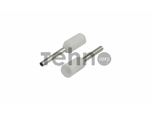 Наконечник штыревой втулочный изолированный F-8 мм 0.5 мм² (НШВи 0.5-8) белый REXANT