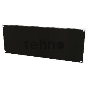 Монтажное оборудование Hyperline BPV-4-RAL9005 Фальш-панель на 4U, цвет черный (RAL 9005)