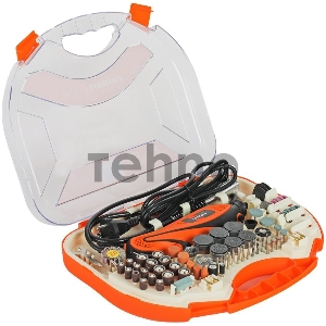 Гравер электрический PATRIOT EE 111 с гибким валом, 140Вт, 210 насадок в комплекте, кейс