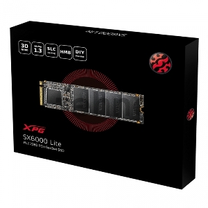 Накопитель SSD M.2 ADATA 128Gb SX6000 Lite <ASX6000LNP-128GT-C> (PCI-E 3.0 x4, up to 1800/600Mbs, 3D TLC, NVMe 1.3, 22x80mm)