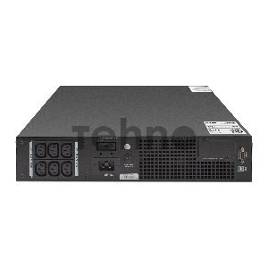 Источник бесперебойного питания On-line ExeGate EP285648RUS PowerExpert ULS-3000.LCD.AVR.C13.USB.RS232.SNMP.2U <3000VA/3000W, On-Line, PF=1, LCD, 6*IEC-C13, RS232, USB, SNMP-slot, Rackmount 2U/Tower, Black>