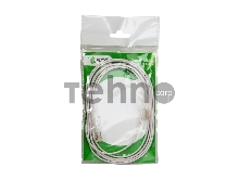 Телефонный шнур удлинитель для аппарата Greenconnect 4.0m GCR-TP6P4C-4.0m, 6P4C (джек 6p4c - jack 6p4c) белый