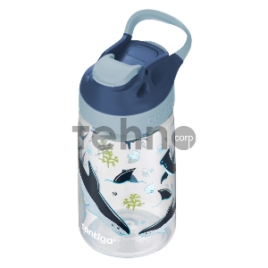 Бутылка Contigo Gizmo Sip 0.42л прозрачный/синий (2136792) Бутылка Contigo Gizmo Sip 0.42л прозрачный/синий (2136792)