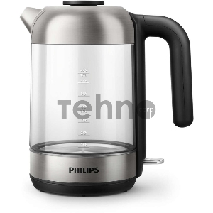 Чайник электрический Philips HD9339/80 1.7л. 2200Вт прозрачный (корпус: стекло)