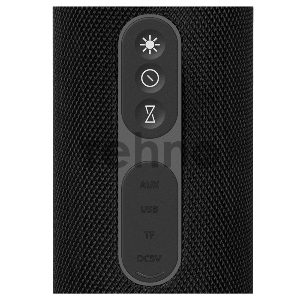 Колонка портативная SVEN PS-275 2.0 чёрные (IPx5, 2x6W, USB, Bluetooth, micro SD, FM, подсветка, 2400 мA)